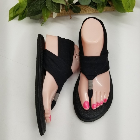 Sanuk Shoes - Sanuk Women's Black Sandals